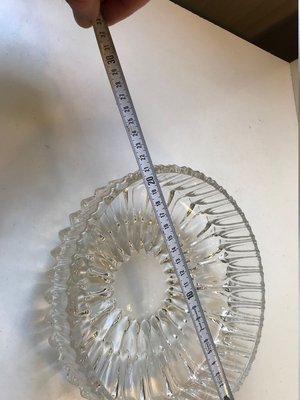 Vintage French Crystal Bowl, 1950s-LCR-728976