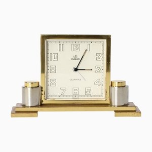 Vintage French Desk Clock from Uti Jaccard, 1980s-IXK-1453996