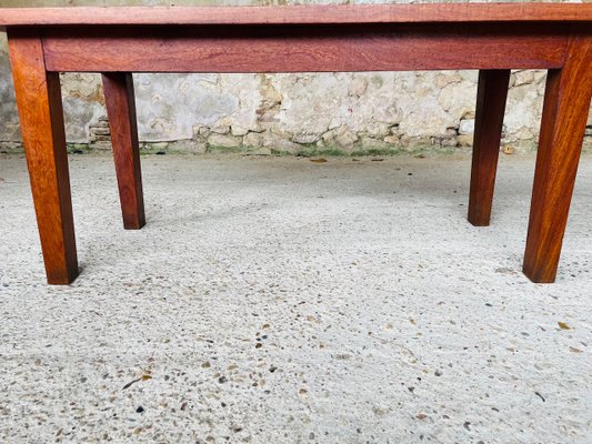 Vintage French Farmhouse Oak Coffee Table, 1950s-OJT-2022744