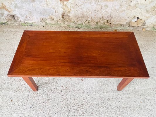 Vintage French Farmhouse Oak Coffee Table, 1950s-OJT-2022744