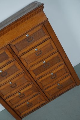 Vintage French Filing Cabinet in Oak, 1930s-XO-2034086