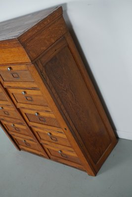 Vintage French Filing Cabinet in Oak, 1930s-XO-2034086