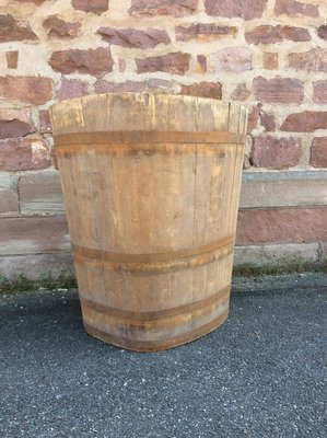 Vintage French Harvest Barrel, 1920s-GQM-627113