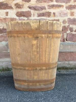 Vintage French Harvest Barrel, 1920s-GQM-627113