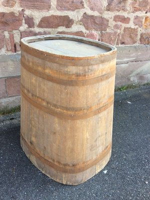 Vintage French Harvest Barrel, 1920s-GQM-627113