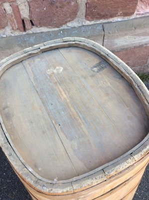 Vintage French Harvest Barrel, 1920s-GQM-627113