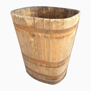 Vintage French Harvest Barrel, 1920s-GQM-627113