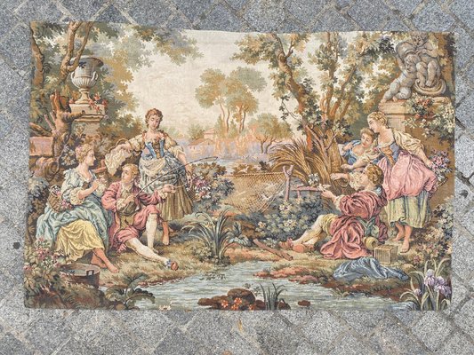 Vintage French Jacquard Tapestry-YMM-1061667