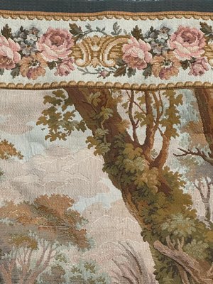 Vintage French Jacquard Tapestry, 1970s-YMM-1803432