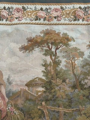 Vintage French Jacquard Tapestry, 1970s-YMM-1803432