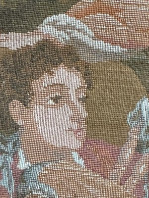 Vintage French Jacquard Tapestry, 1980s-YMM-1789076