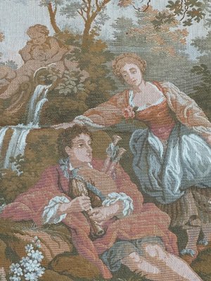 Vintage French Jacquard Tapestry, 1980s-YMM-1789076