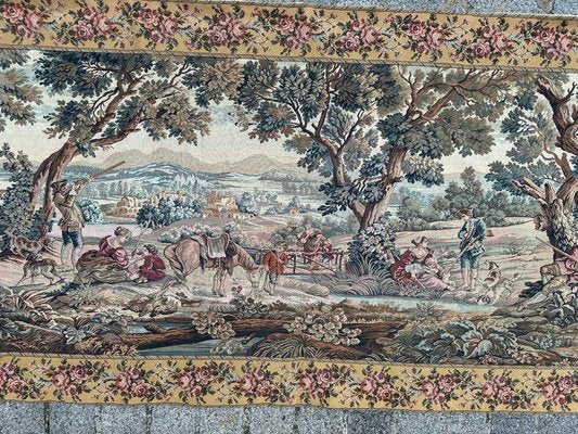 Vintage French Jacquard Tapestry in Aubusson Style, 1980s-YMM-1788167