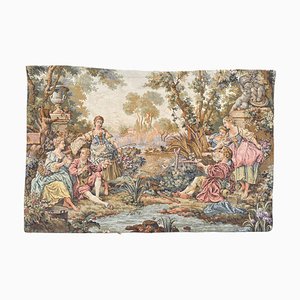 Vintage French Jacquard Tapestry-YMM-1061667