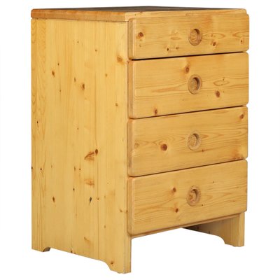 Vintage French Pine Chest of Drawers by Charlotte Perriand, 1960s-TRW-1801529