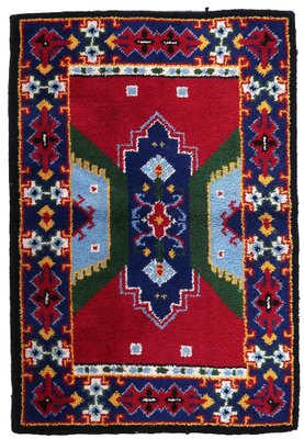 Vintage French Savonnerie Rug, 1950s-JZV-1352666