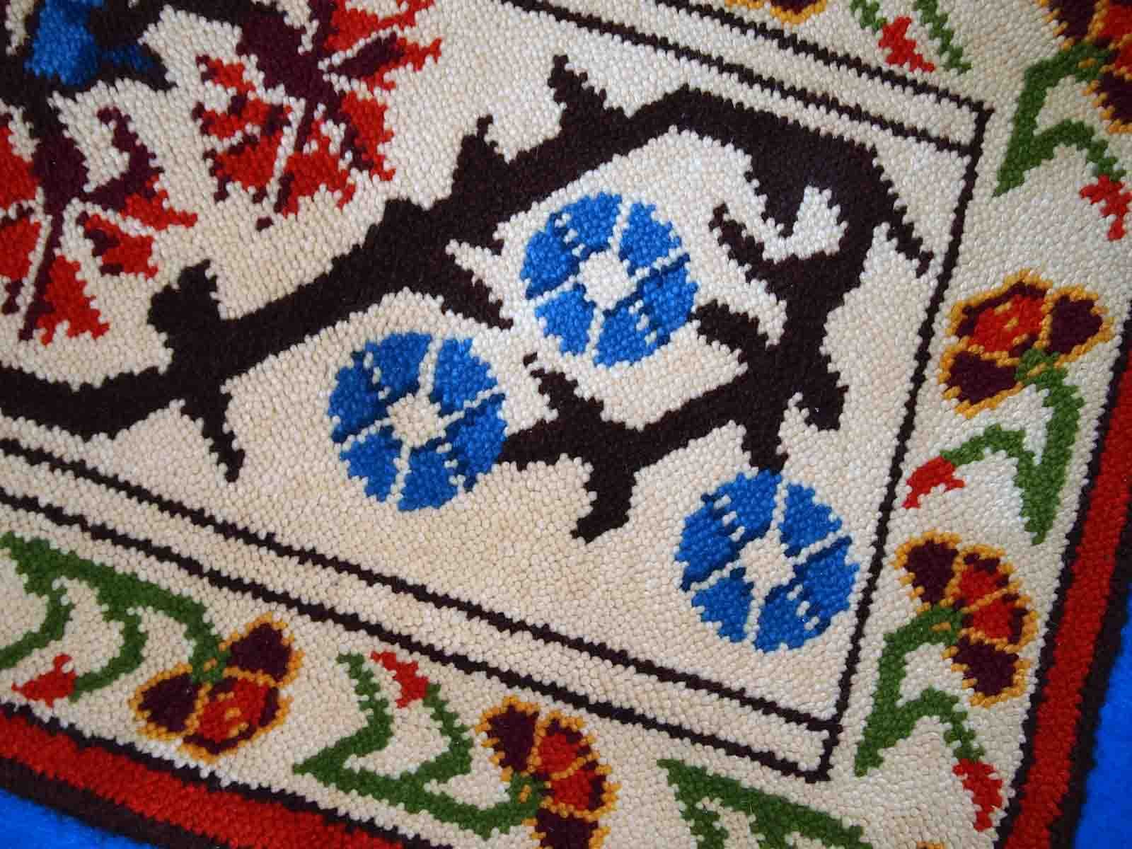 Vintage French Savonnerie Rug, 1970s