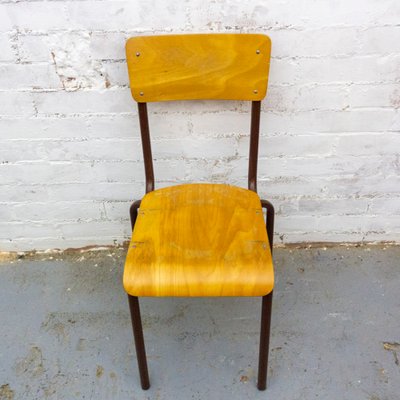 Vintage French School Chair, 1970s-CQZ-973262