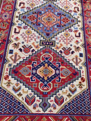 Vintage French Shiraz Style Knotted Rug, 1940s-YMM-1736569