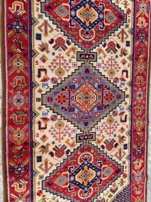 Vintage French Shiraz Style Knotted Rug, 1940s-YMM-1736569