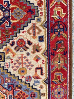 Vintage French Shiraz Style Knotted Rug, 1940s-YMM-1736569