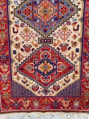 Vintage French Shiraz Style Knotted Rug, 1940s-YMM-1736569