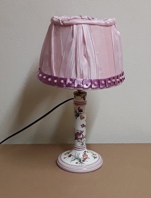 Vintage French Table Lamp with Ceramic Base, 1970s-HOI-1420750