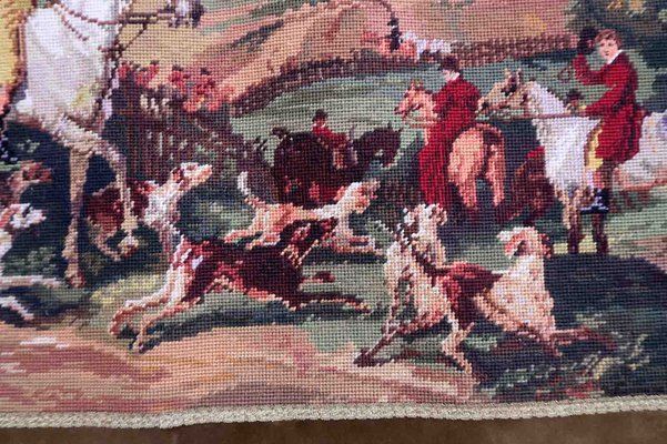 Vintage French Tapestry, 1960s-JZV-1420847