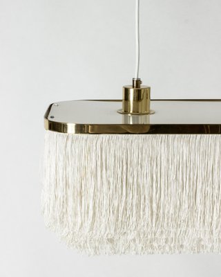 Vintage Fringe Pendant Light by Hans-Dagen Jakobsson, 1960s-NL-1818909