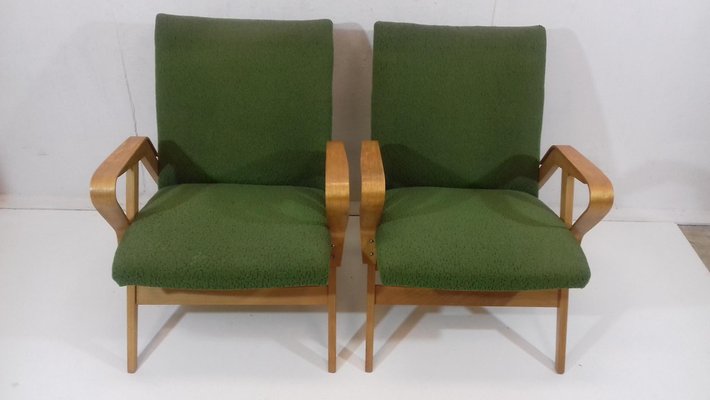 Vintage Furniture by Tatra Redule, 1960s, Set of 8-TZ-1231985