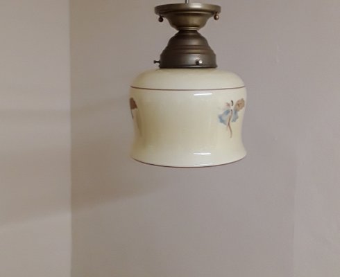 Vintage German Art Deco Ceiling Lamp, 1930s-HOI-1737425