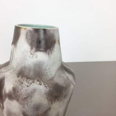 Vintage German Bauhaus Ceramic Pottery Vase, 1960s-QZ-1134673