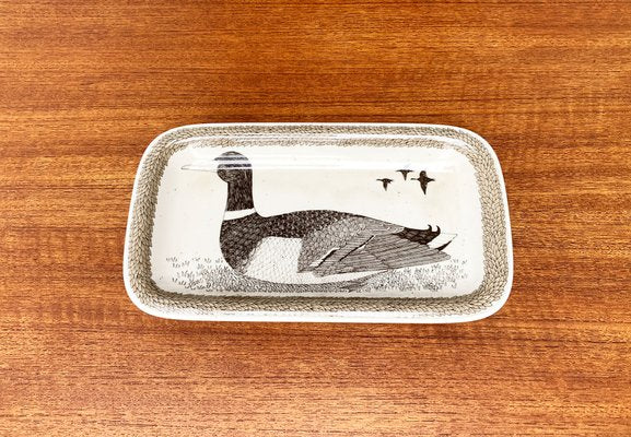 Vintage German Ceramic Bird Plate from Thomas-UAH-1263929