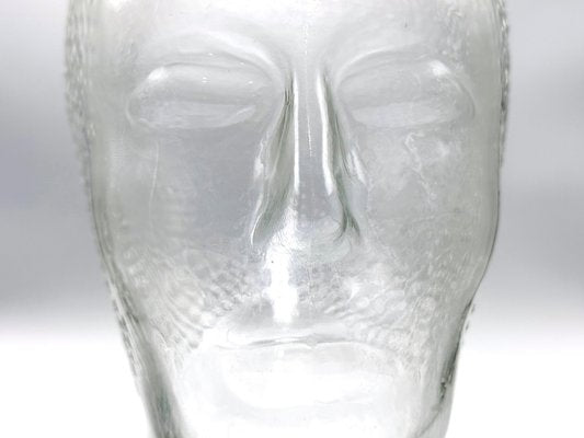 Vintage German Glass Head, 1970s-ZCY-1745976