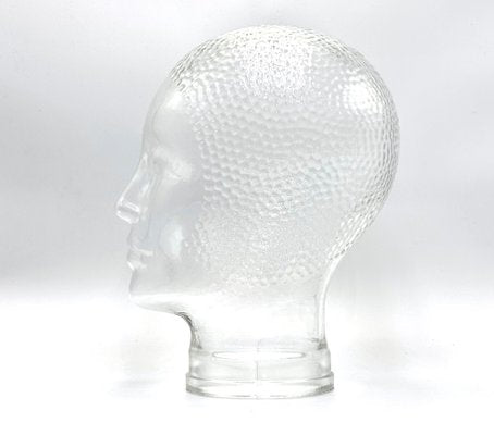 Vintage German Glass Head, 1970s-ZCY-1745976