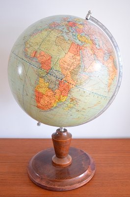 Vintage German Globe from Dietrich Reimers, 1938-OV-780624