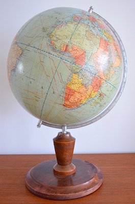 Vintage German Globe from Dietrich Reimers, 1938-OV-780624