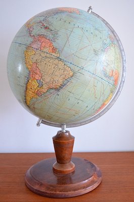 Vintage German Globe from Dietrich Reimers, 1938-OV-780624