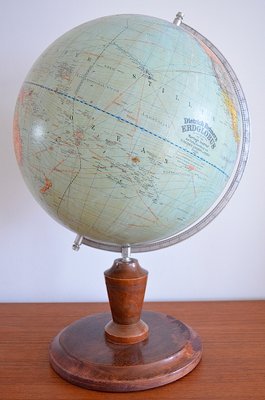 Vintage German Globe from Dietrich Reimers, 1938-OV-780624