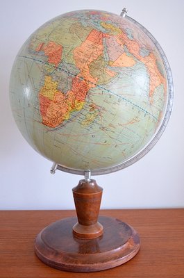 Vintage German Globe from Dietrich Reimers, 1938-OV-780624