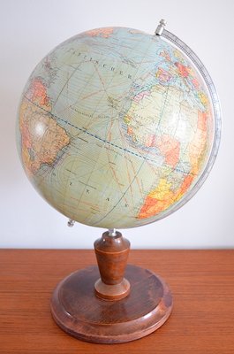 Vintage German Globe from Dietrich Reimers, 1938-OV-780624