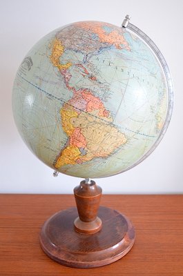 Vintage German Globe from Dietrich Reimers, 1938-OV-780624