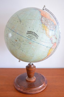 Vintage German Globe from Dietrich Reimers, 1938-OV-780624