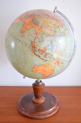 Vintage German Globe from Dietrich Reimers, 1938-OV-780624