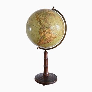 Vintage German Globe from Paul Räth & Dr. A. Krause, 1920s-OV-787134