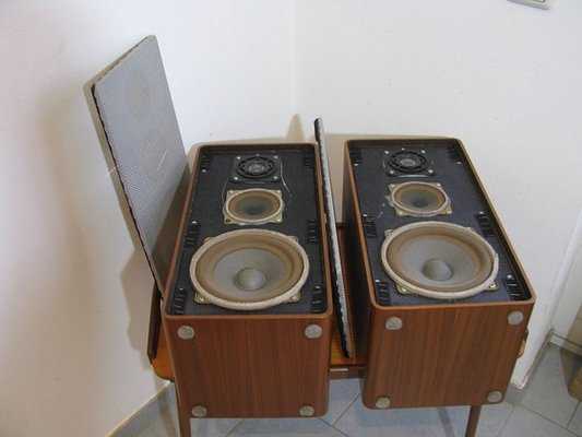 Vintage German Here Is Speakers, 1970s, Set of 2-SZW-1228779