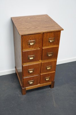 Vintage German Oak Apothecary Cabinet, 1940s-XO-965182