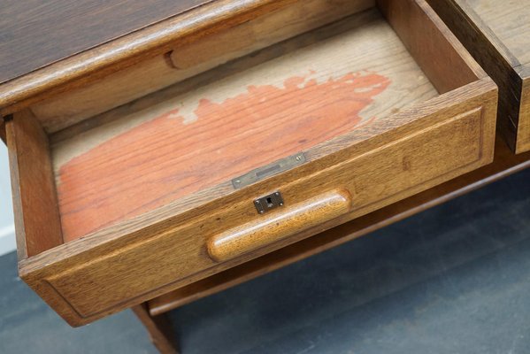 Vintage German Oak Shop Counter / Sideboard, 1930s-XO-1050817