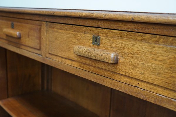 Vintage German Oak Shop Counter / Sideboard, 1930s-XO-1050817