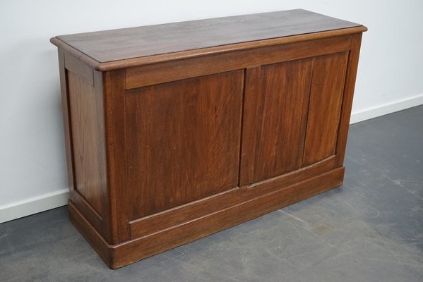 Vintage German Oak Shop Counter / Sideboard, 1930s-XO-1050817